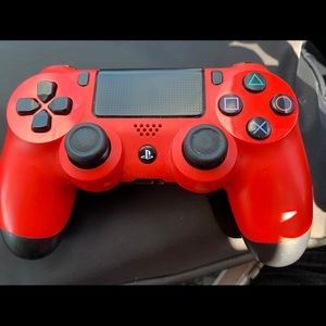 Ps4 red controller